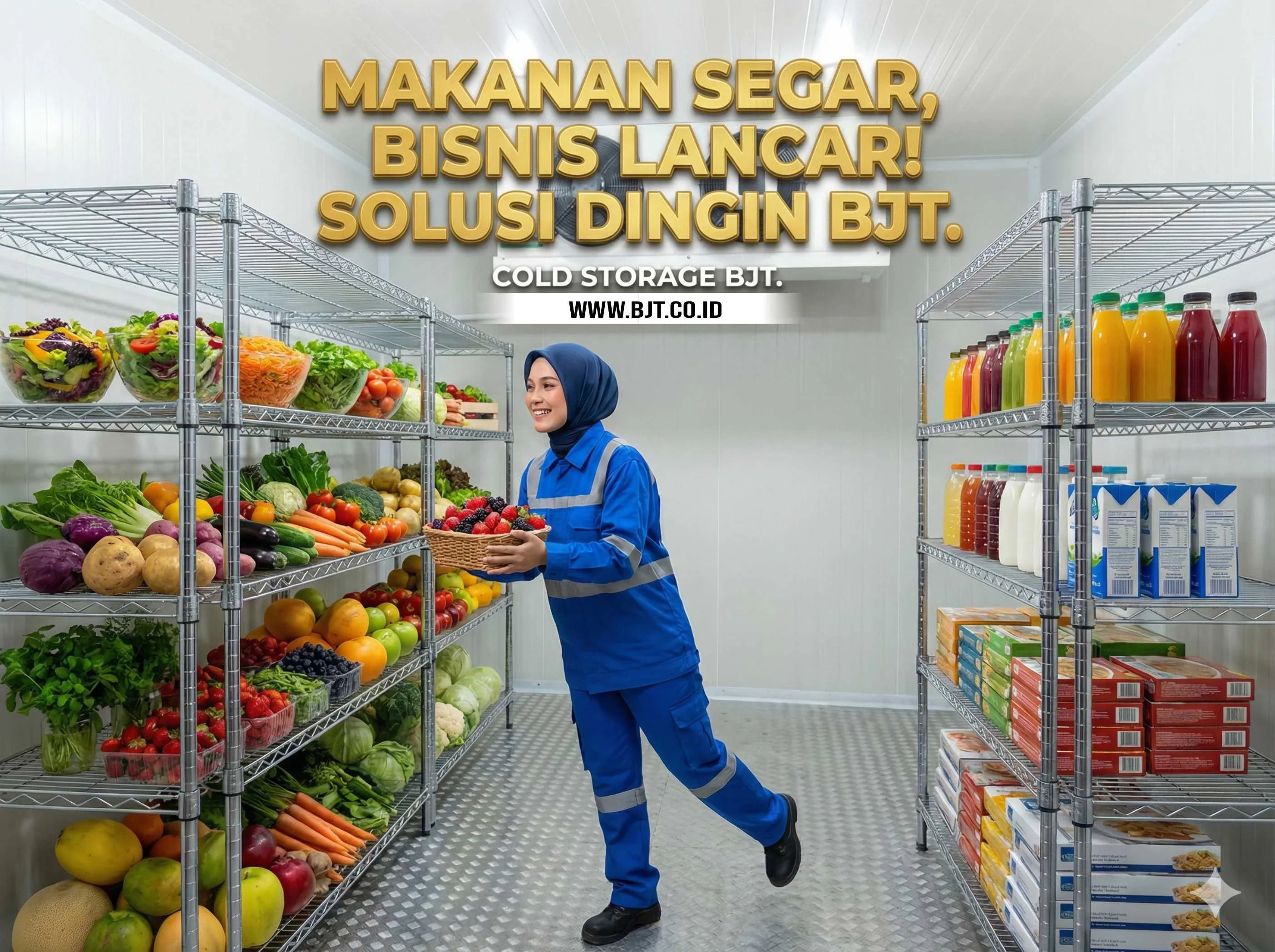 Solusi cold storage HoreCa Sayur Buah Minuman BJT